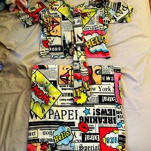 Comic book 2 piece